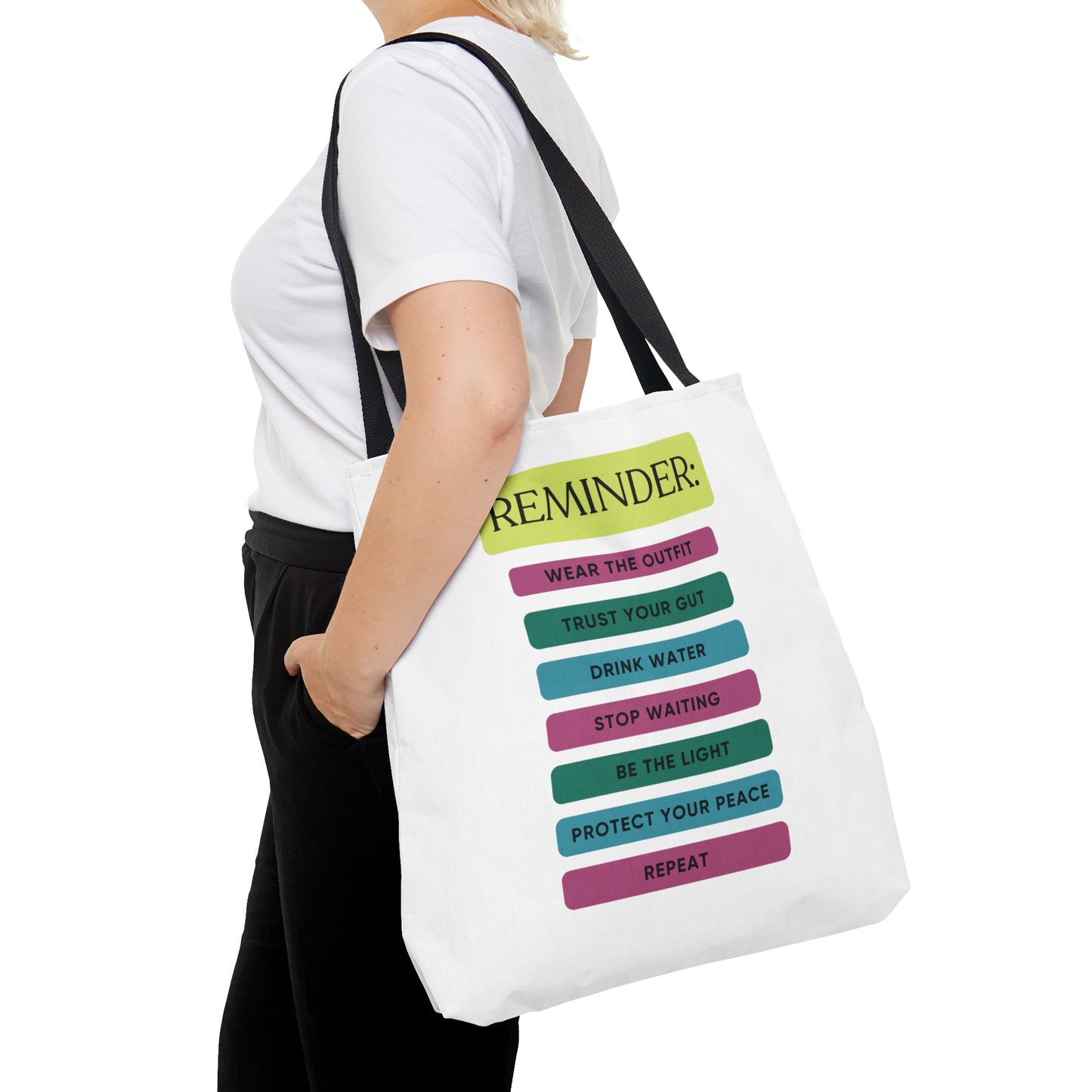 Reminder Tote Bag