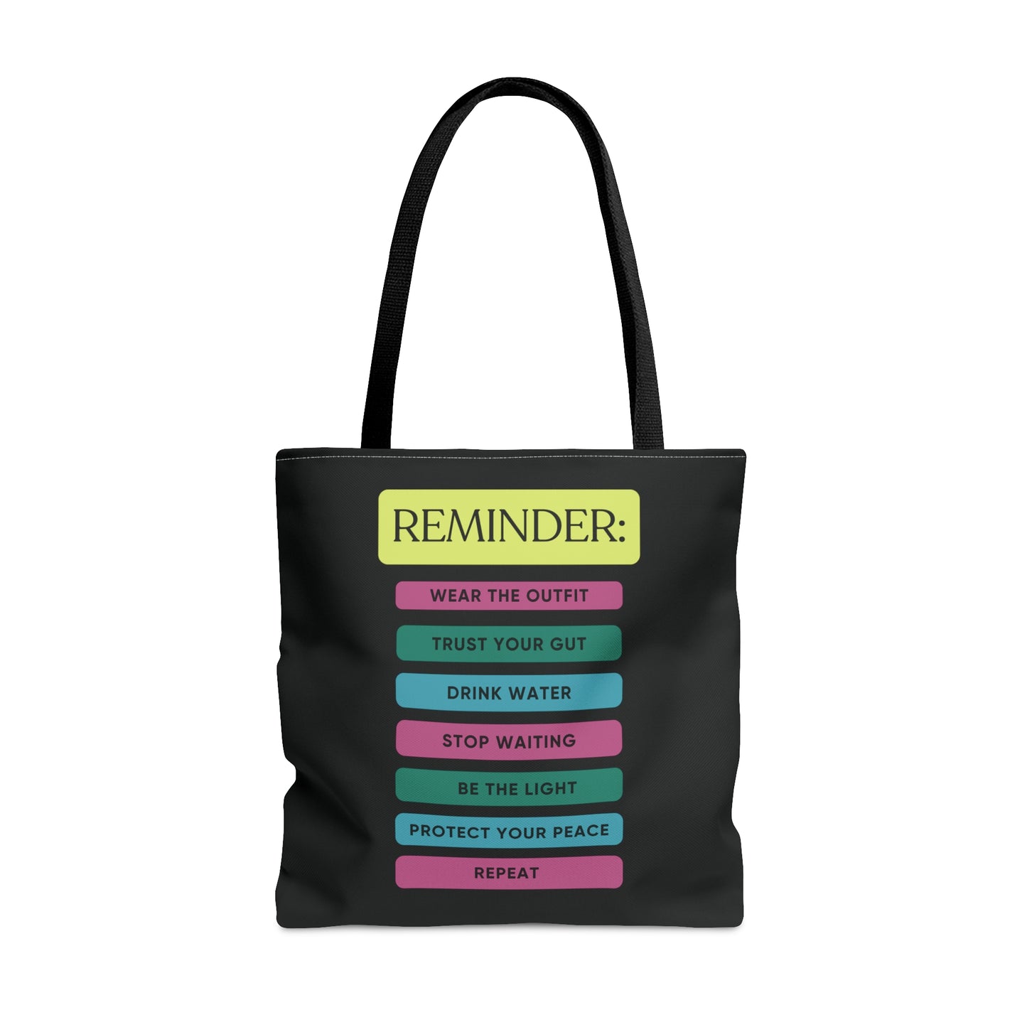 Reminder Tote Bag