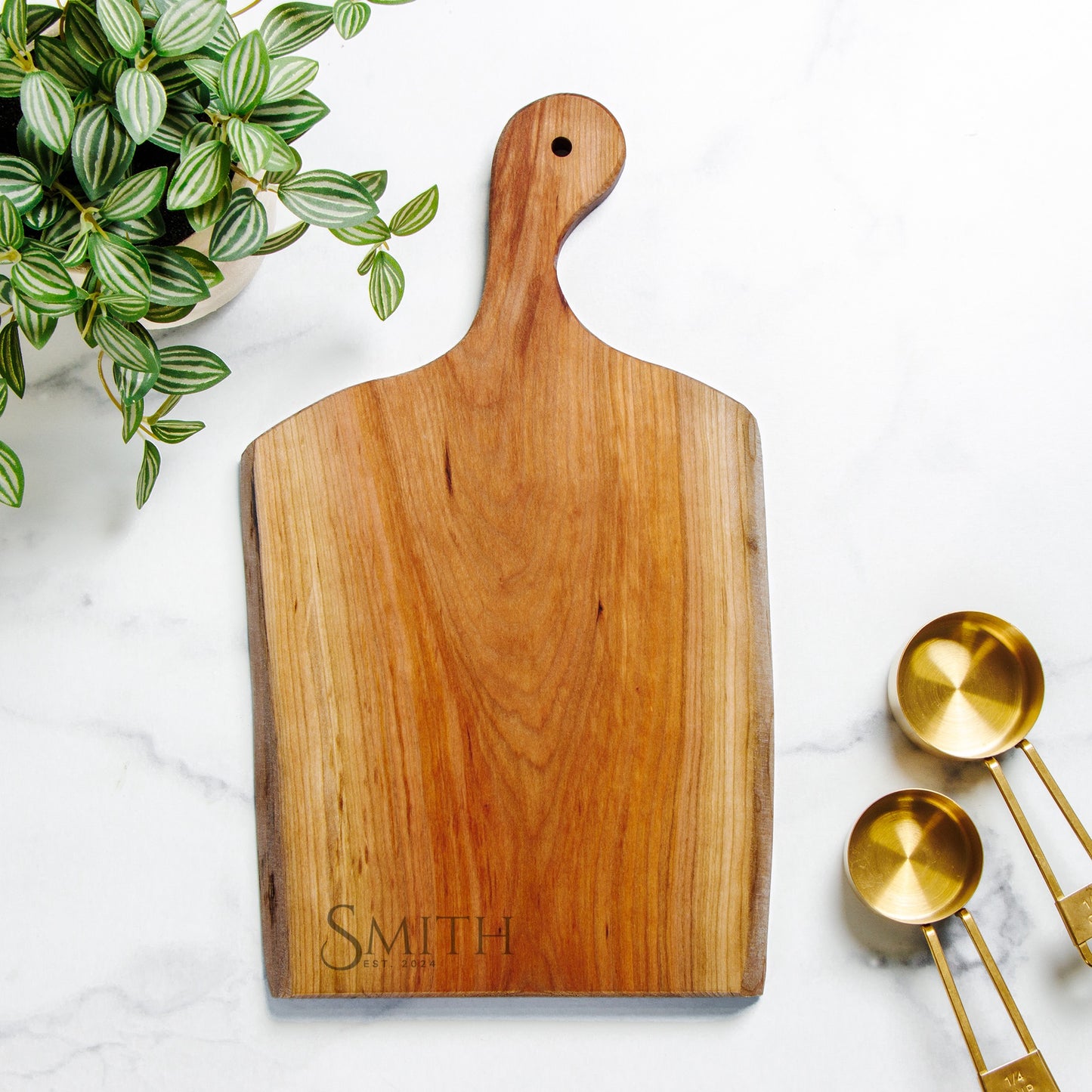 Custom Wedding Gift Artisan Wood Serving Board