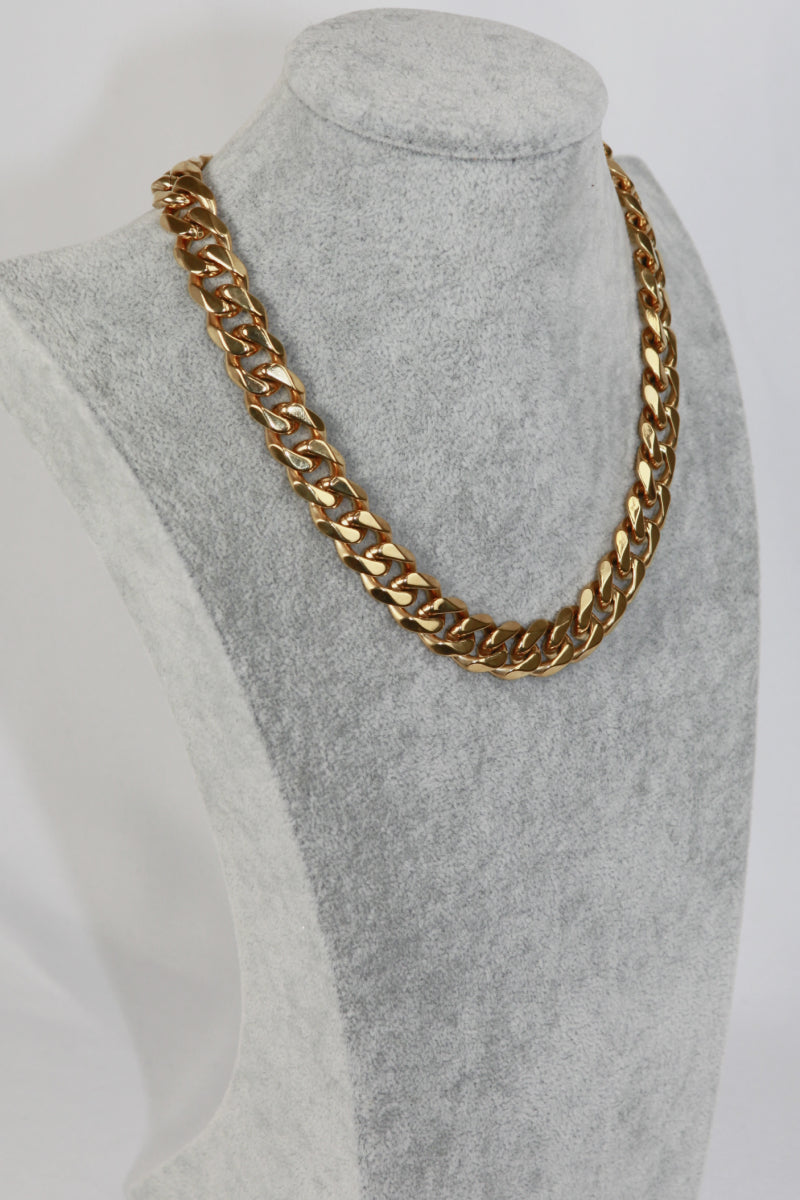 Thick gold hot sale chain fake